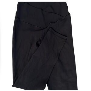 Aerie crossover black leggings high waisted size M NWOT